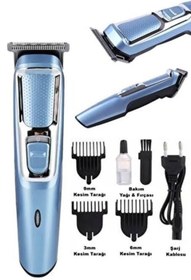 Resim St Morritz İthalatçı Garantili Ip-1017 Şarjlı Tıraş Makinesi 3-5 Kuru 2 Yıl Şarjlı Mavi Yok 3 Saat ve Altı Saç 