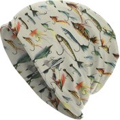 Resim Balıkçılık Yemleri Bere Şapkaları Moda Bonnet Şapkalar Erkekler 