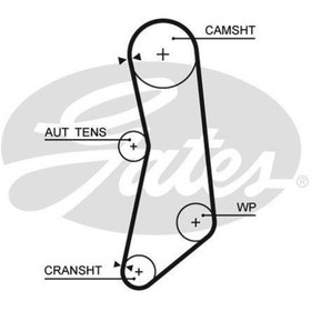 Resim GATES 5627XS TRIGER EKSANTRIK KAYISI PALIO ALBEA LINEA DOBLO FIOR 