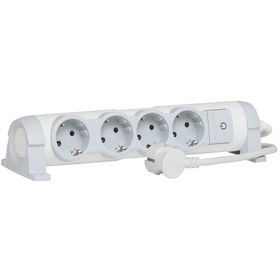 Resim Legrand Grup Priz Konfor Serisi 4 X 2P+T - 3 M Kablolu - 694627 