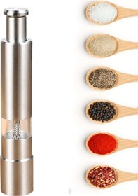 Resim Hafif Ve Kompakt, Taşınabilir Baharat Öğütücü - Mutfak Ve Masa İçin Çok Renkli 