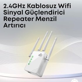 Resim Yüksek Hızlı Parazit Önleyici Wifi Repeater Router 