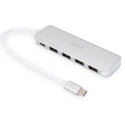 Resim Digitus Da-70242 Type-C - 4 Port Usb 3.0 Çoklayıcı Hub (Mac,Pc) 