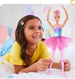 Resim Barbie Dreamtopia Işıltılı Balerin Bebek HLC25 