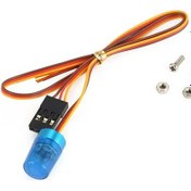 Resim Blue-ax-511 Dairesel Ultra Parlak Led Işık Yanıp Sönen Hızlı-yavaş Dönen Mod Rc Polis İtfaiye Ambulans Arabası 