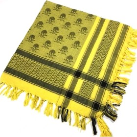 Resim Chaoduo Shop Sarı Stil Tek Boyut Taktik Shemagh Arap Çölü Şal Eşarp Isıtıcı Kapak Rüzgar Geçirmez Askeri Açık Kamp Kış Kalın Eşarp Pamuklu Erkek Kadın (Yurt Dışından) 