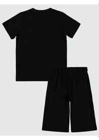 Resim Civil Boys Erkek Çocuk Pijama Takımı 10-13 Yaş Siyah 