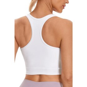 Resim Ghassy Co. Kadın Racerback Running Yoga Egzersiz Fitness Spor Sütyen CRS004 