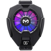 Resim HADRON HDX4367 Radyatörlü Isı Göstergeli Rgb Işıklı Tablet Soğutucu Fan 