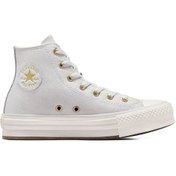 Resim Converse Ctas Eva Lift Hi Kadın Günlük Ayakkabı Gri 