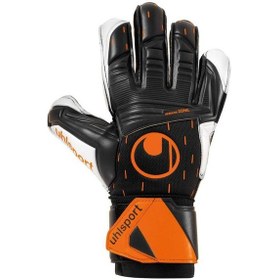 Resim Uhlsport 101126601 Kaleci Eldiveni Siyah-neon Turuncu Siyah 