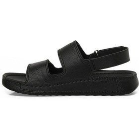 Resim Polaris 109201.m Siyah Erkek Sandalet 000000000102250753 