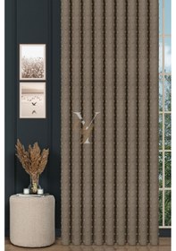 Resim Armani Fon Perde V-679 Kum Çok Renkli 