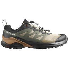 Resim Salomon 473213 X-adventure Gtx Safari/black/sugar Almond Erkek Outdoor Ayakkabı Bej 