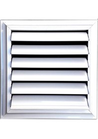 Resim Banyo Havalandırma Beyaz Alüminyum Telli Menfez, Panjur 