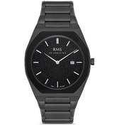 Resim Romanson Rms.1.ag1489.05 Erkek Kol Saati Altın - Siyah 