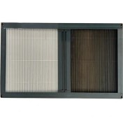 Resim Kamataş Siper Antrasit Alüminyum Yatay Karavan Sineklik ve Perde Istediğin Ölçüde (Max. 100X60) 