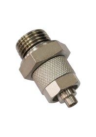 Resim Expflex Ibcg12-03 Pnömatik Somunlu Düz Rakor 3/8 - 12/10 5'li Paket 