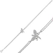 Resim Silver Dragonfly Women's Bracelet 