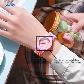 Resim Elmpaly Melody Hello Kitty Kuvars Saati Plastik Kayış Günlük Kullanım Diğer 