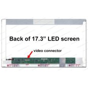 Resim 17.3" Led Laptop Ekranı 30 Pin Sol Soket 1600 x 900 