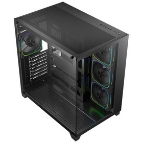 Resim Bitfenix Colıı 750w 80+ Bronze Atx 3.1 Tempered Glass Frgb Siyah Atx Mid Tower Kasa 