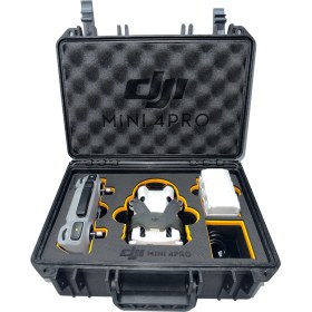 Resim Kazazi Dji Mini 4 Pro Hardcase Su Geçirmez Drone Taşıma Çantası 