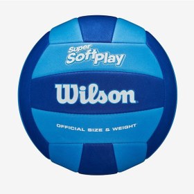 Resim Wilson Voleybol Topu Super Soft Play Royal/navy Of Wv4006001xbof Çok Renkli 