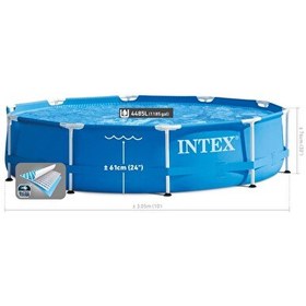 Resim Intex IH28200 305x76 CM Prefabrik Büyük Boy Aile Havuzu 