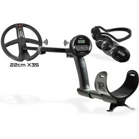 Resim XP Dedektör Xp Ws4 Master Dedektör (Ws4 Kablosuz Kulaklık ve 22CM X35 Başlık Ile) Siyah 