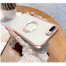 Resim Tria Iphone 7 Plus/8 Plus Uyumlu Kamera Lens Koruyuculu Elektroliz Lazer Yeni Tasarımlı Telefon Kılıfı 