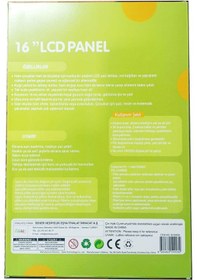 Resim Çocuklar İçin 6" Lcd Çizim Tableti - Eğitici Grafik Yazı Tahtası Ve Not Defteri 