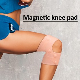 Resim 1 Adet SEBS Manyetik Dizlik, İnce Silikon Dizlik, Koşu ve Günlük Yaşam İçin Uygun, Nefes Alabilen Dizlik 
