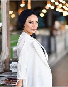 Resim Sahra Şal Dünyası Dolama Bone Hazır Model 
