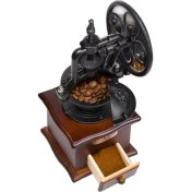 Resim Three Beans Klasik Ahşap Manuel Kahve Öğütücü El Dökme Demir Retro El Yapımı Kahve Çekirdekleri Spice Mini Burr Değirmen Öğütücüler Mutfak Aracı | Manuel Kahve Öğütücüler (Yurt Dışından) 