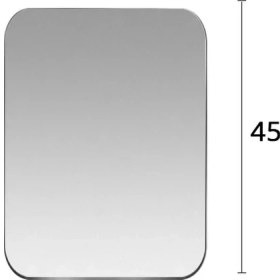 Resim GongtuShop 1 Adet Gümüş 35X45MM Tarzı Lot Metal Plaka Disk Demir Sac Manyetik Araç Telefonu Tutacağı Standı Metal Plaka Mıknatıs Cep Telefonu Tutucu Montajı Için (Yurt Dışından) 