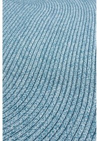 Resim Cesta El Yapımı Örgü Turkuaz Kilim 80x120 4005 Turkuaz 