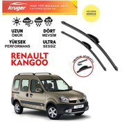 Resim Renault Kangoo Ön Silecek Seti 2003 Model Araca Özel Aparat 