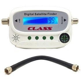 Resim Class Acr120 Satfinder Lcd Ekran Pusulalı Dijital Uydu Bulucu 