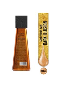 Resim Eda Taşpınar Dark Illusion Işıltılı Vücut Yağı 200 ML 