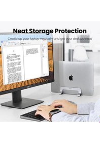 Resim Ugreen 20471 Alüminyum Notebook Macbook Dikey Masaüstü Standı 