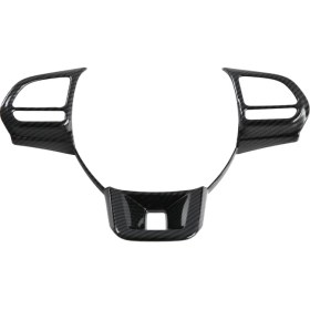 Resim Explosion1 Mg Zs Hs 2024 Araç Direksiyon Düğmesi Paneli Kapak Dekoratif Trim Iç Accessoriess Karbon Fiber (Yurt Dışından) 