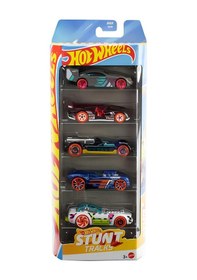 Resim Hw 5 Lı Araba Setı Stunt Tracks Jkg07 Çok Renkli 