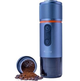 Resim PRO MAX TAŞINABİLİR KAHVE MAKİNESİ-ŞARJLI KAPSÜL VE TOZ KAHVE UYUMLU MAVİ 