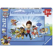 Resim Ravensburger 2x12 Parça Puzzle Paw Patrol 075867 