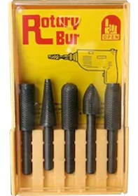 Resim Matkap Uçlu Eğe 5 Li Takim 