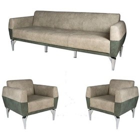 Resim Koltukstilim Ahenk Ofis Koltuk Takımı Ofis Mobilyası Kahverengi 