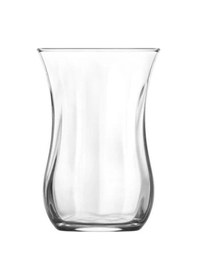 Resim Lav Klasik Optikli 6'Lı Çay Bardağı Şeffaf 