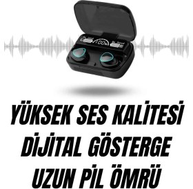 Resim Marsilyan Ucuz Kaliteli Yeni Nesil 7 Kordonlu Akıllı Saat ve Kablosuz Bluetooth Kulaklık Anc Özelliği 