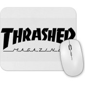 Resim Baskı Dükkanı Thrasher Skateboard Magazin Mouse Pad 